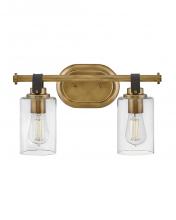 Hinkley 52882HB - Halstead Small Two Light Vanity