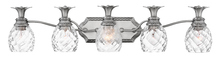 Hinkley 5315PL - Plantation Extra Large Five Light Vanity