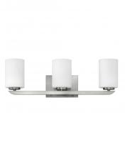 Hinkley 55023BN - Kyra Medium Three Light Vanity