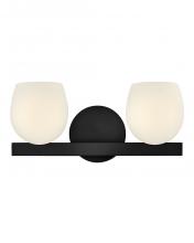 Hinkley 57022BK-LL - Mae Small Two Light Vanity