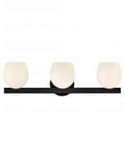 Hinkley 57023BK-LL - Mae Medium Three Light Vanity