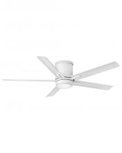 Hinkley 902552FMW-LWD - Vail Flush 52&#34; LED Smart Fan