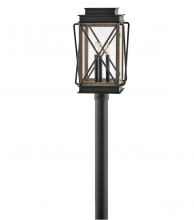 Hinkley 11191BK - Montecito Medium Post Top or Pier Mount Lantern