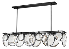 Fredrick Ramond FR31266BLK - Nala Medium Eight Light Linear