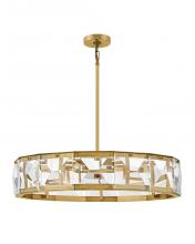 Fredrick Ramond FR30105HBR - Jolie Medium LED Drum Chandelier