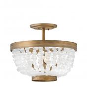 Fredrick Ramond FR30203BNG - Dune Medium Semi-flush Mount