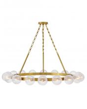 Fredrick Ramond FR30525LCB - Coco Large Single Tier Chandelier