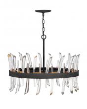 Fredrick Ramond FR30904BLK - Revel Medium Single Tier Chandelier