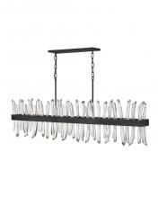 Fredrick Ramond FR30909BLK - Revel Large Six Light Linear