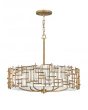 Fredrick Ramond FR33104BNG - Farrah Medium Drum Chandelier