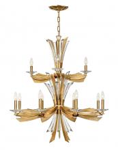 Fredrick Ramond FR40909BNG - Vida Medium Multi Tier Chandelier