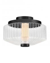 Fredrick Ramond FR41463BK - Reign Small LED Flush Mount