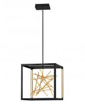 Fredrick Ramond FR46407BLK - Styx Large LED Open Frame Pendant