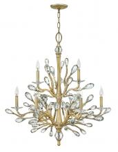 Fredrick Ramond FR46809CPG - Eve Medium Two Tier Chandelier