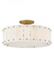 Fredrick Ramond FR47753BNG - Simone Medium Semi-Flush Mount