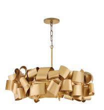 Fredrick Ramond FR48604DXG - Delfina Medium Single Tier Chandelier