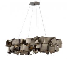 Fredrick Ramond FR48605MMB - Delfina Large Six Light Linear Chandelier