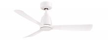 Fanimation FPD8547MW - Kute - 44 Inch - Matte White with Matte White Blades