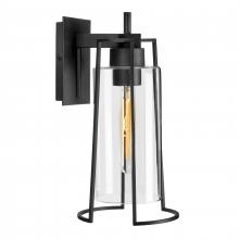 ELK Home 1241-MB-CL - Cere Outdoor 14.25&#39;&#39; High 1-Light Sconce - Matte Black