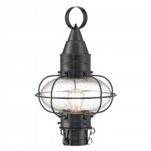 ELK Home 1511-GM-SE - Classic Onion 17.5&#39;&#39; High 1-Light Outdoor Post Light - Gun Metal