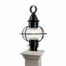 ELK Home 1711-BL-CL - American Onion 19&#39;&#39; High 1-Light Outdoor Post Light - Black