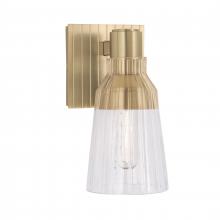 ELK Home 8157-SB-CL - Carnival 9&#39;&#39; High 1-Light Sconce - Satin Brass