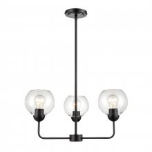 ELK Home CN280326 - Boman 23&#39;&#39; Wide 3-Light Chandelier - Matte Black