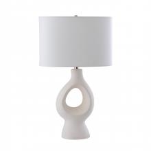 ELK Home H0809-11886-LED - Fenimore 27&#39;&#39; High 1-Light Table Lamp - White - Includes LED Bulb