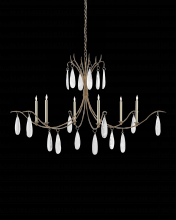 Currey 9000-0545 - Marshallia Large Gold Chandelier