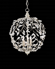 Currey 9000-0076 - Crystal Bud Silver Orb Chandelier