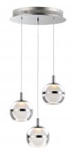  E24593-93PC - Swank-Multi-Light Pendant